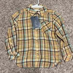 Me & Henry Boy's Collared Button Down Shirt